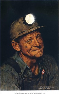 mina américa s 1943 Norman Rockwell Pinturas al óleo